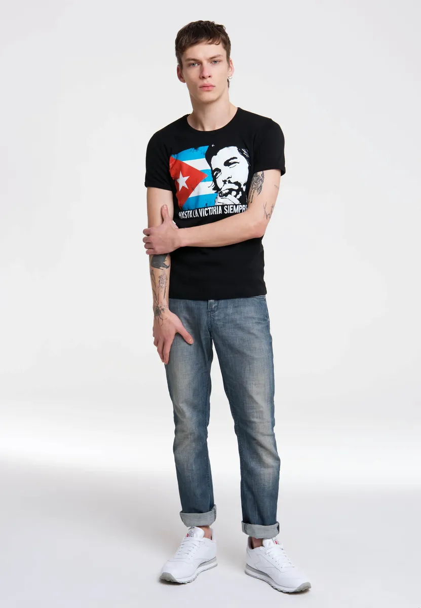 Футболка Logoshirt "Че Гевара - Кубинский флаг" с модным винтажным принтом, цвет Bunt
Футболка Logoshirt "Че Гевара - Кубинский флаг" с модным винтажным принтом, цвет Bunt