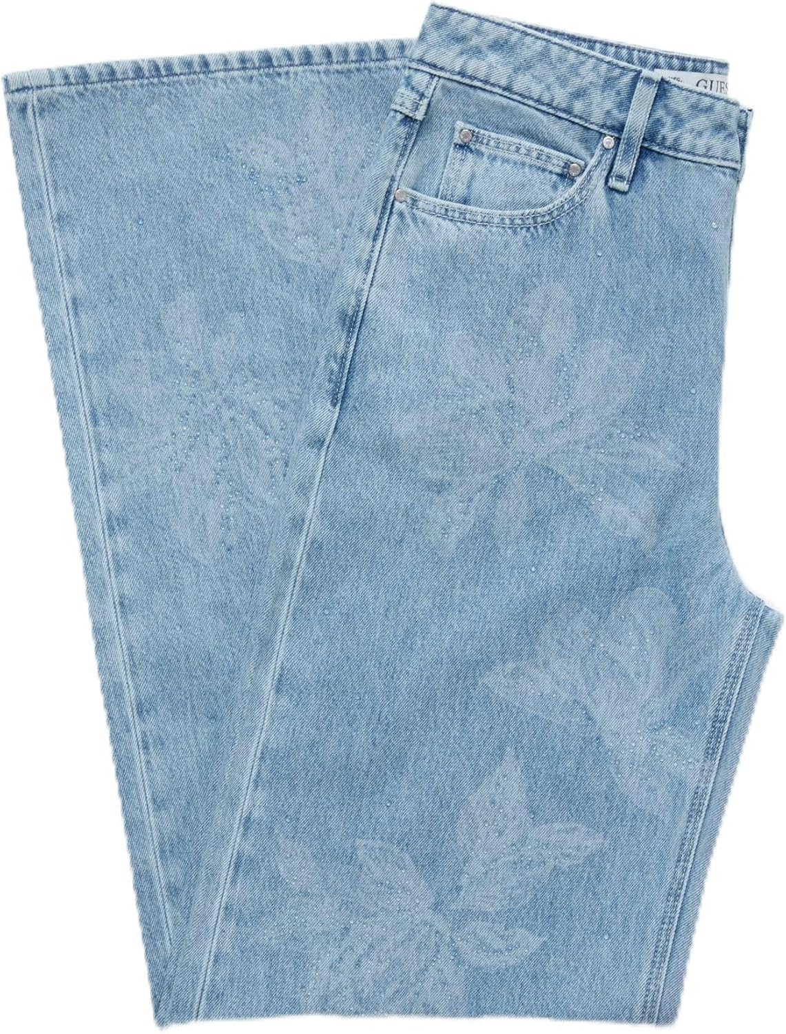 Джинсы GUESS Womens Eco Bellflower, Camellia Spark
Джинсы GUESS Womens Eco Bellflower, Camellia Spark