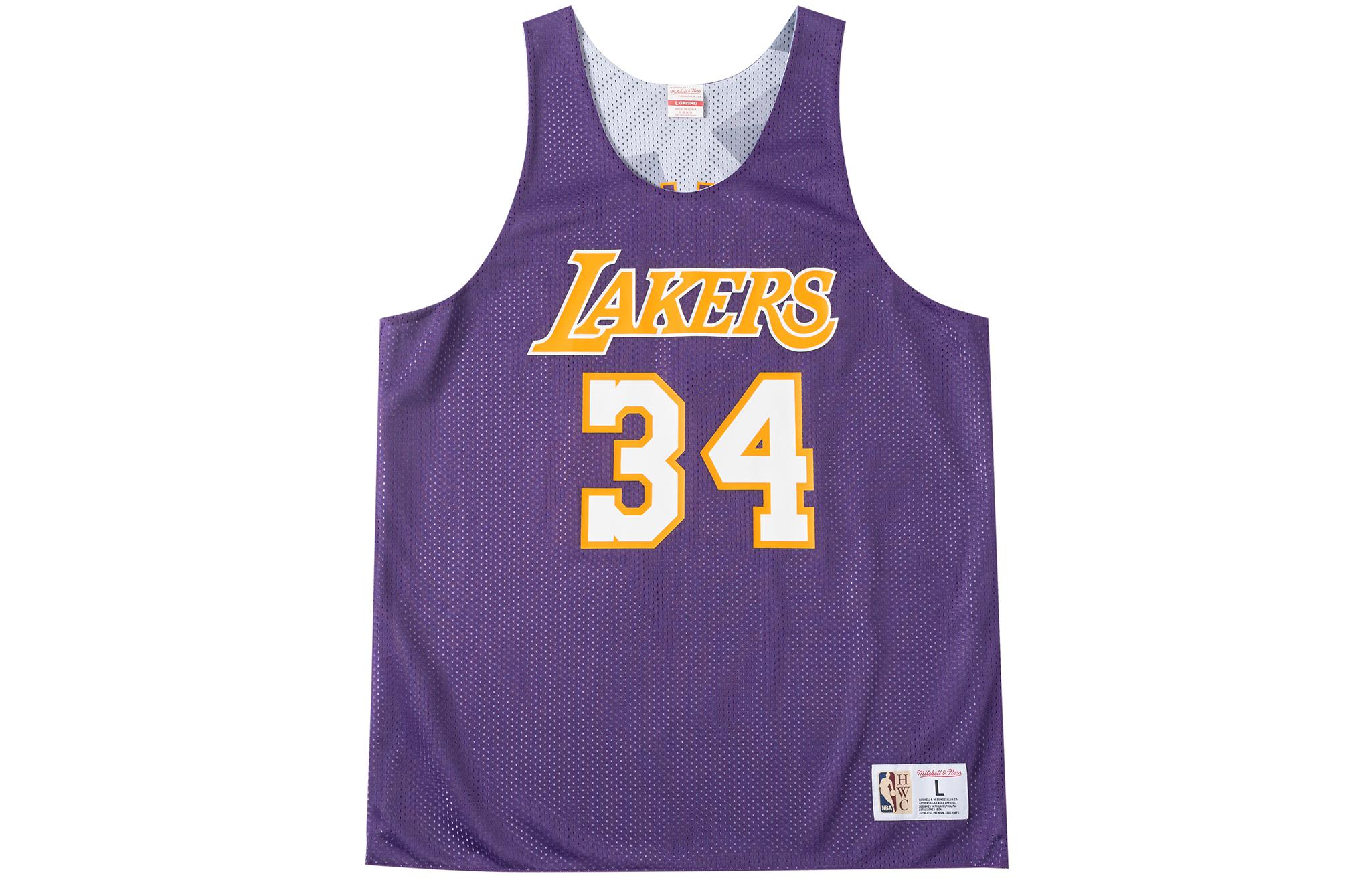 Майка баскетбольная унисекс Mitchell & Ness фиолетовая
Майка баскетбольная унисекс Mitchell & Ness фиолетовая