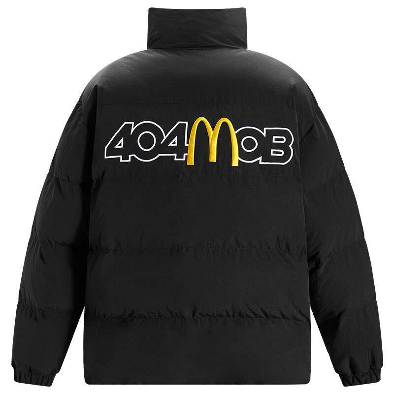 404MOB GANG Стеганая куртка унисекс, Черный
404MOB GANG Стеганая куртка унисекс, Черный