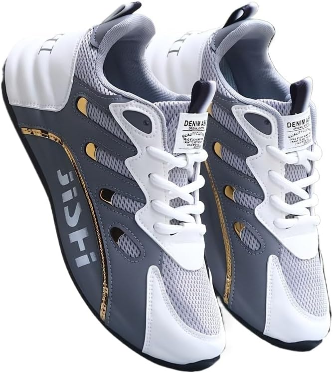 Мужские повседневные и удобные тренировочные кроссовки, низкие кеды на шнуровке для ходьбы, модные кроссовки для активного отдыха и путешествий Hhhchpm, серый
Мужские повседневные и удобные тренировочные кроссовки, низкие кеды на шнуровке для ходьбы, модные кроссовки для активного отдыха и путешествий Hhhchpm, серый