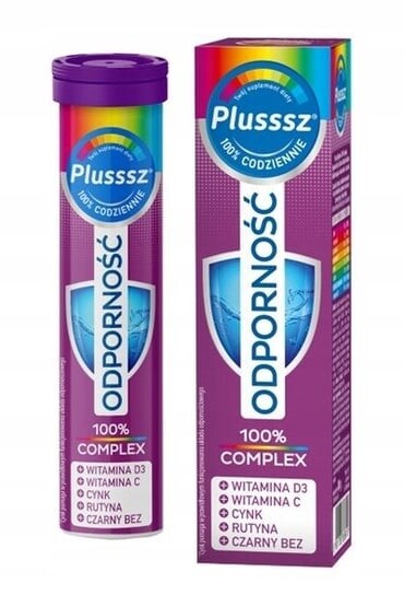 Plusssz, Комплекс «Иммунитет 100%», 20 таб. Polski Lek S.A.
Plusssz, Комплекс «Иммунитет 100%», 20 таб. Polski Lek S.A.