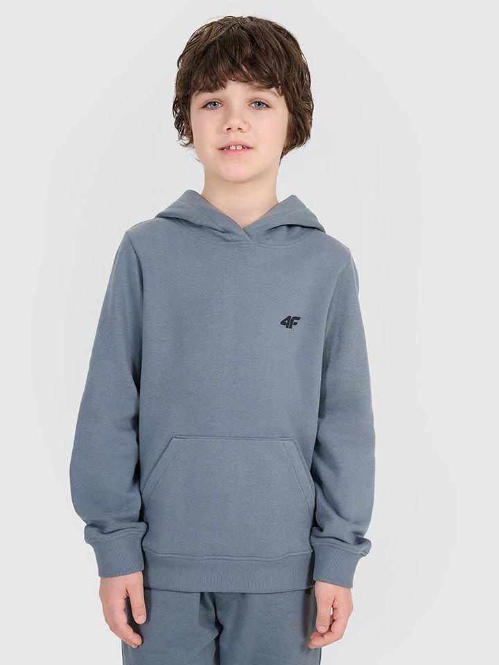Толстовка с капюшоном 4F, серый 
Толстовка с капюшоном 4F, серый