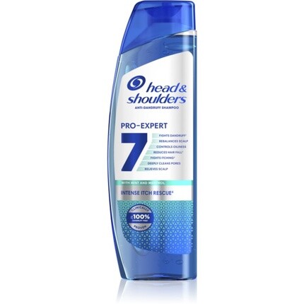 Pro-Expert 7 Mint Menthol Shampoo - Шампунь с ментолем и матовой проти-лупой и свежестью
Pro-Expert 7 Mint Menthol Shampoo - Шампунь с ментолем и матовой проти-лупой и свежестью