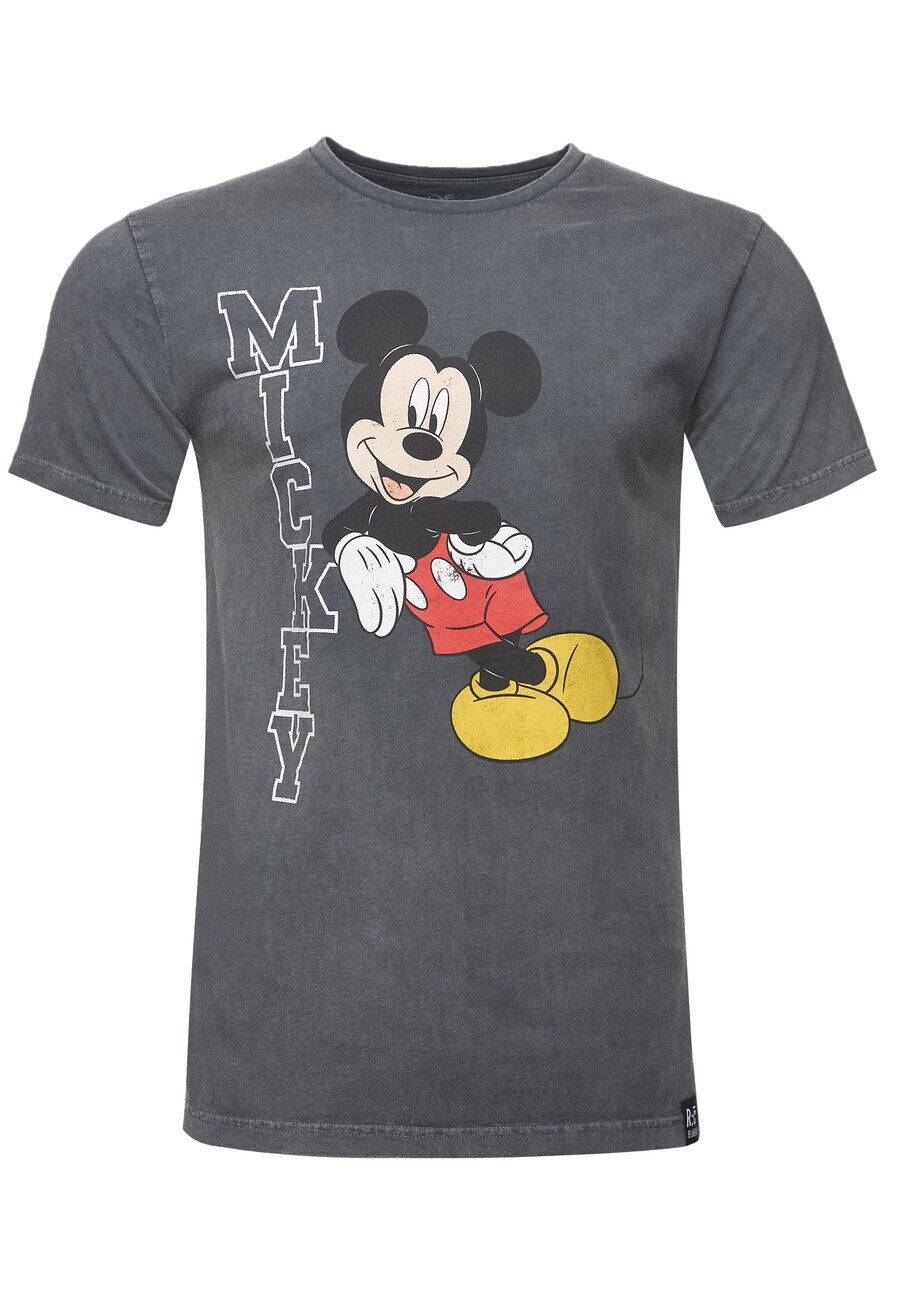 Футболка Recovered Shirt Disney Mickey Leaning, темно-серый 
Футболка Recovered Shirt Disney Mickey Leaning, темно-серый