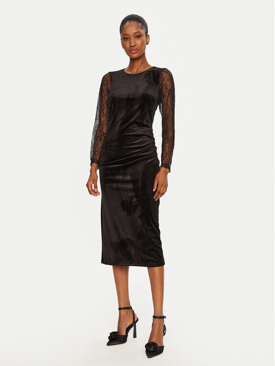 Коктейльное платье стандартного кроя Rinascimento, черный
Коктейльное платье стандартного кроя Rinascimento, черный