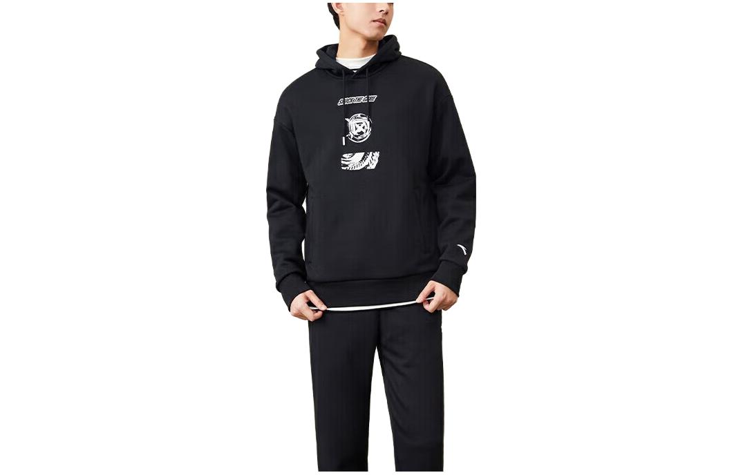 Толстовка баскетбольной коллекции мужская черная ANTA
Толстовка баскетбольной коллекции мужская черная ANTA