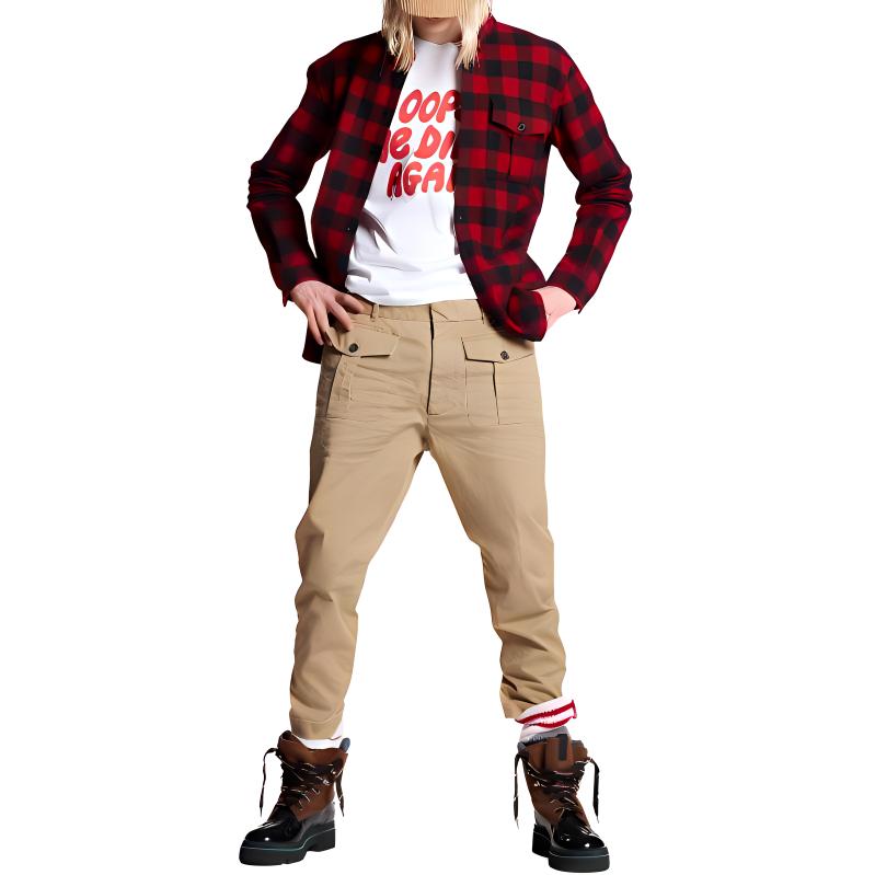 DSQUARED 2 Dsquared2 узкие зауженные карго-штаны
DSQUARED 2 Dsquared2 узкие зауженные карго-штаны