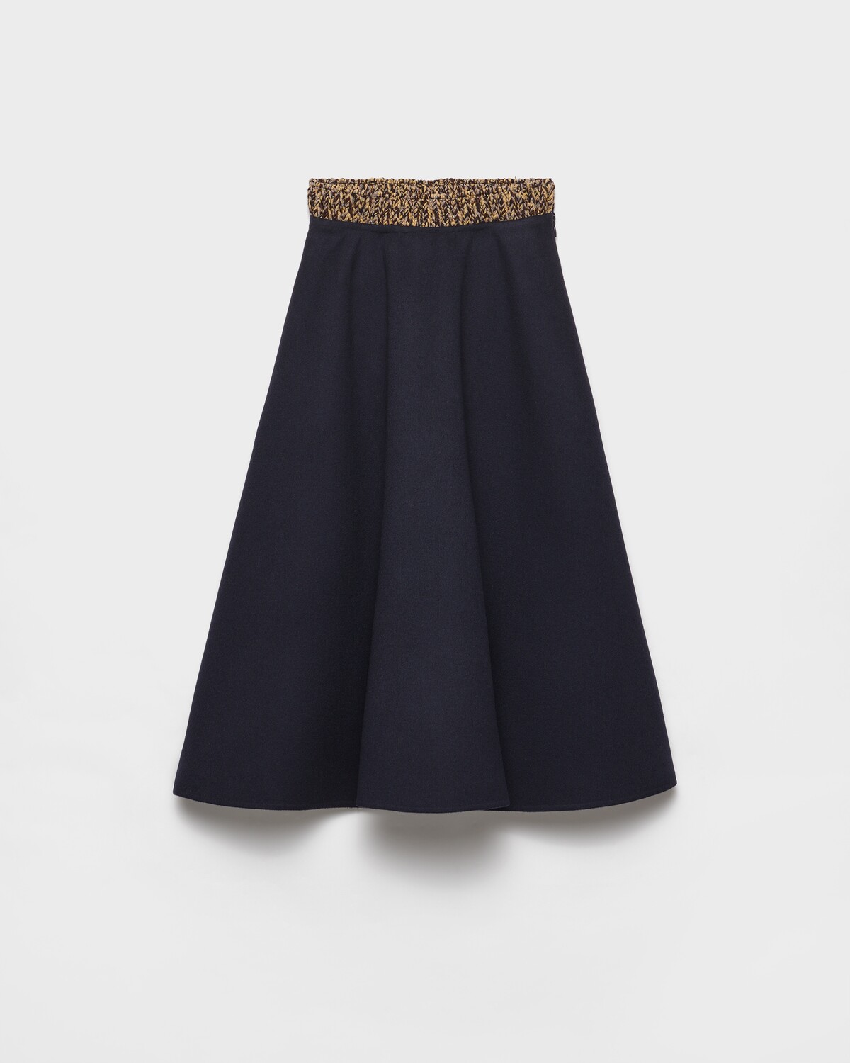 Юбка из легкого кашемира и шерсти Prada, синий
Юбка из легкого кашемира и шерсти Prada, синий