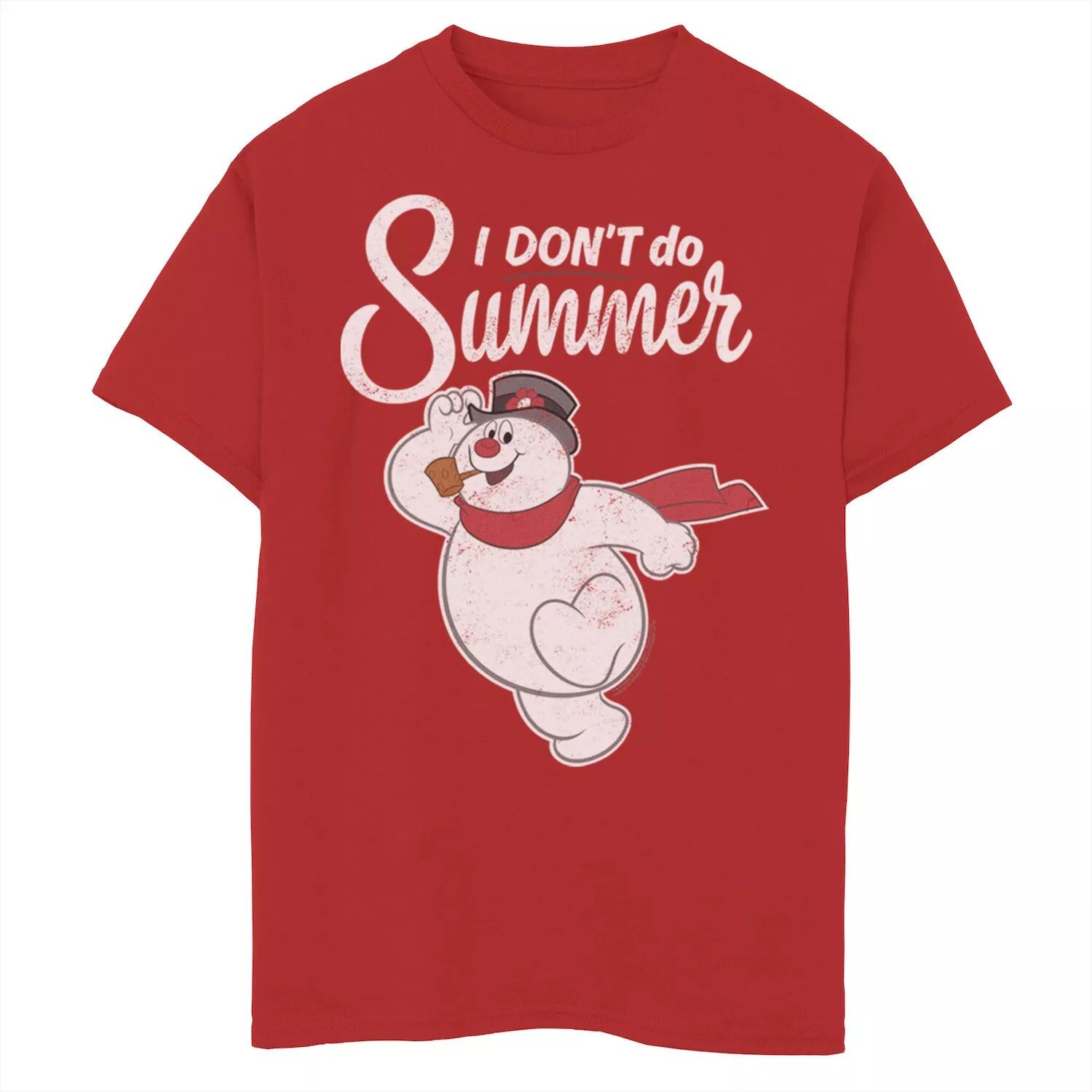 Летняя футболка с рисунком Frosty The Snowman I Don't Do для мальчиков 8–20 лет Licensed Character
Летняя футболка с рисунком Frosty The Snowman I Don't Do для мальчиков 8–20 лет Licensed Character