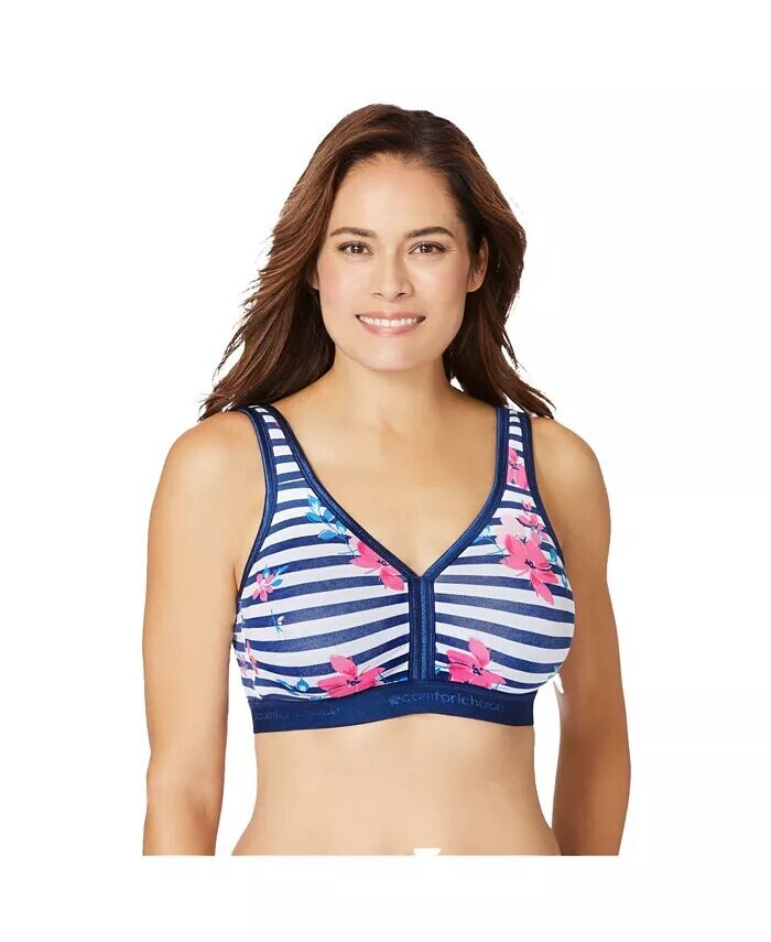 Бюстгальтер для отдыха больших размеров с застежкой на спине без косточек Comfort Choice, синий
Бюстгальтер для отдыха больших размеров с застежкой на спине без косточек Comfort Choice, синий