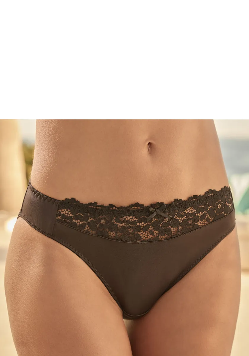 Трусики Vivance с красивой кружевной вставкой, черный
Трусики Vivance с красивой кружевной вставкой, черный