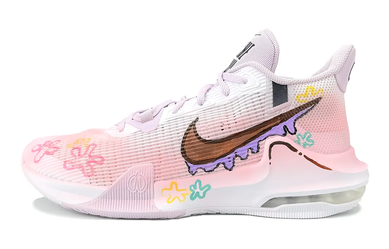 Nike Баскетбольные кроссовки Air Max Impact 3 с низким верхом, устойчивые к истиранию, розовые, мужские
Nike Баскетбольные кроссовки Air Max Impact 3 с низким верхом, устойчивые к истиранию, розовые, мужские