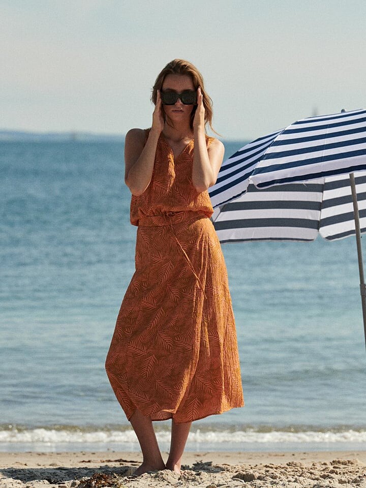 Длинная юбка Vila, оранжевый
Длинная юбка Vila, оранжевый