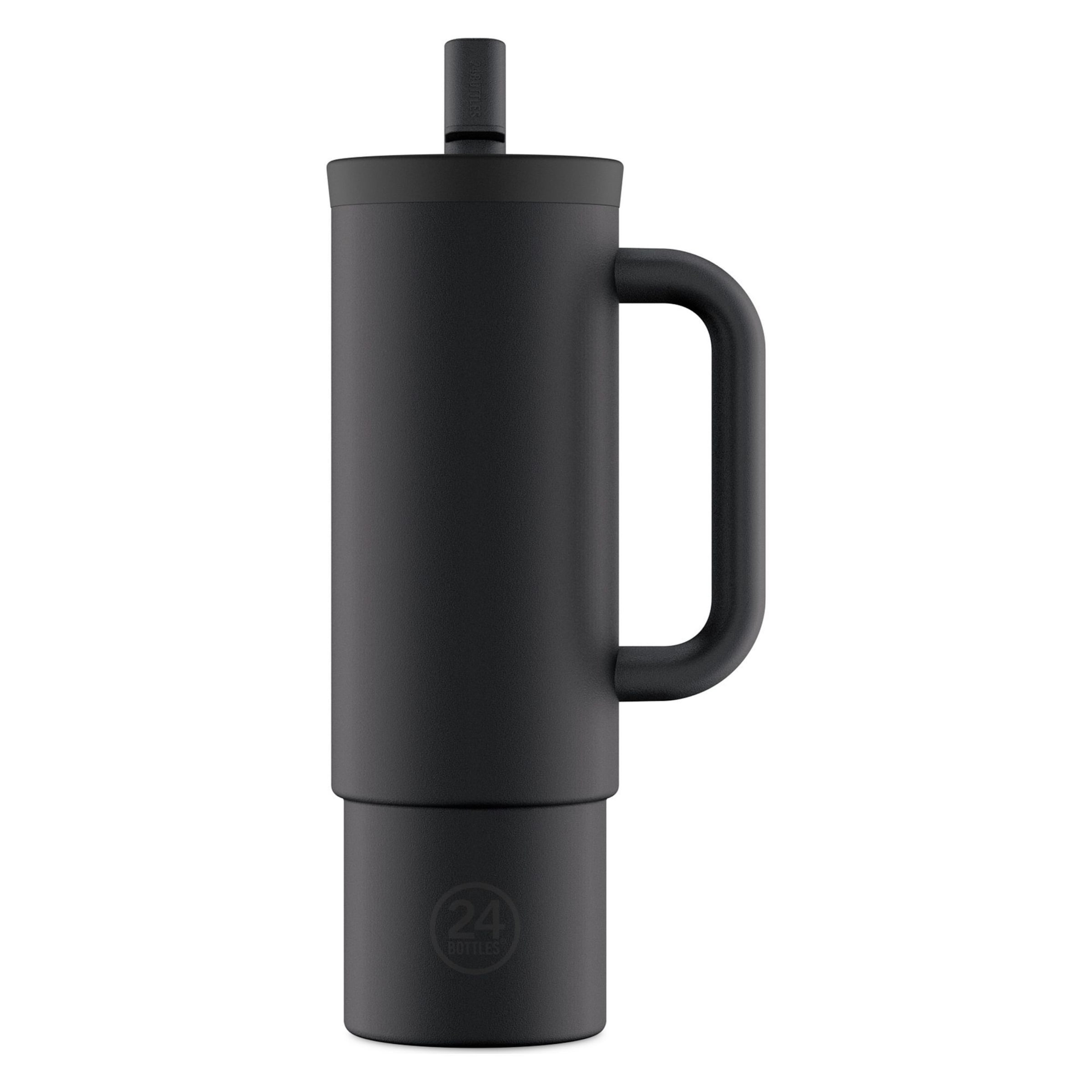 24Bottles Бутылка для воды 'Straw' в черном цвете
24Bottles Бутылка для воды 'Straw' в черном цвете