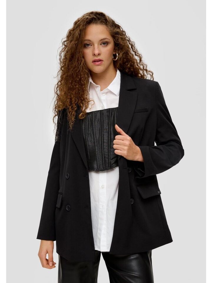 Блейзер QS, черный 
Блейзер QS, черный