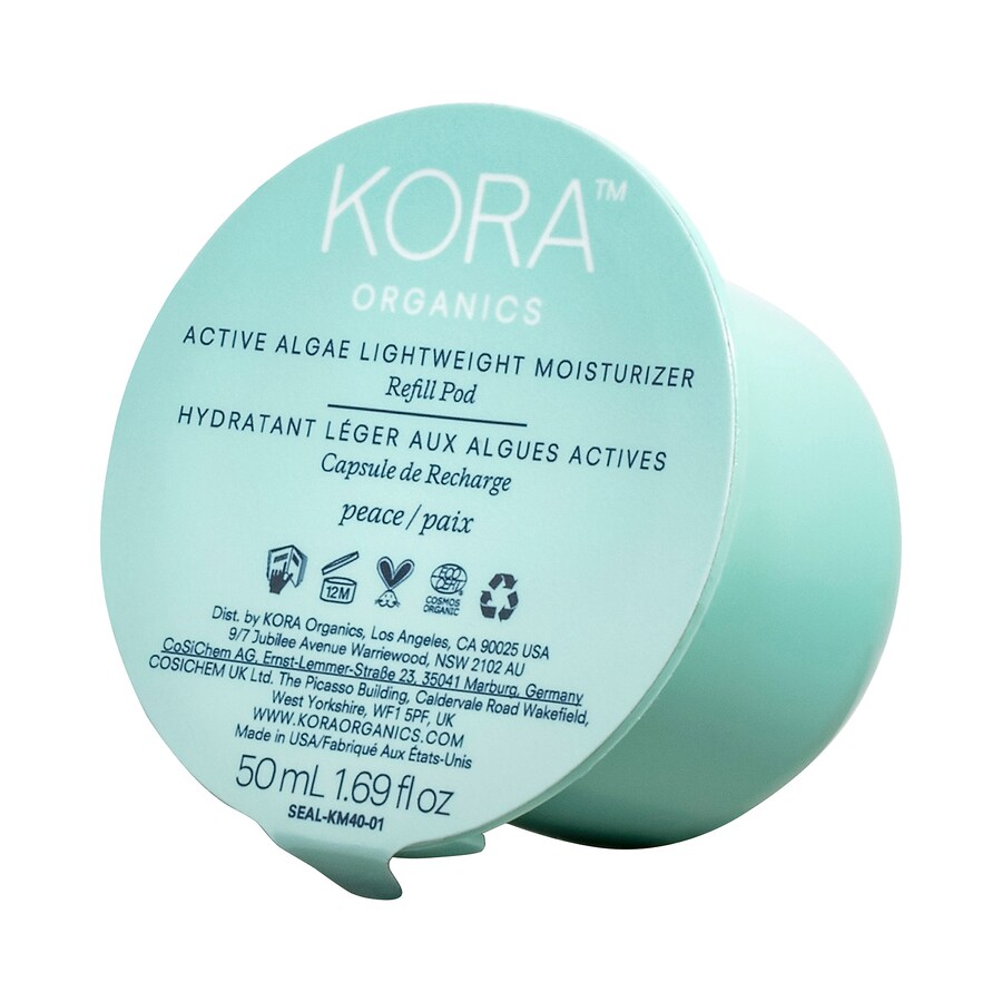 Увлажняющий крем с активными водорослями, легкий и многоразовый. KORA Organics, 1.69 oz /50 mL Refill
Увлажняющий крем с активными водорослями, легкий и многоразовый. KORA Organics, 1.69 oz /50 mL Refill