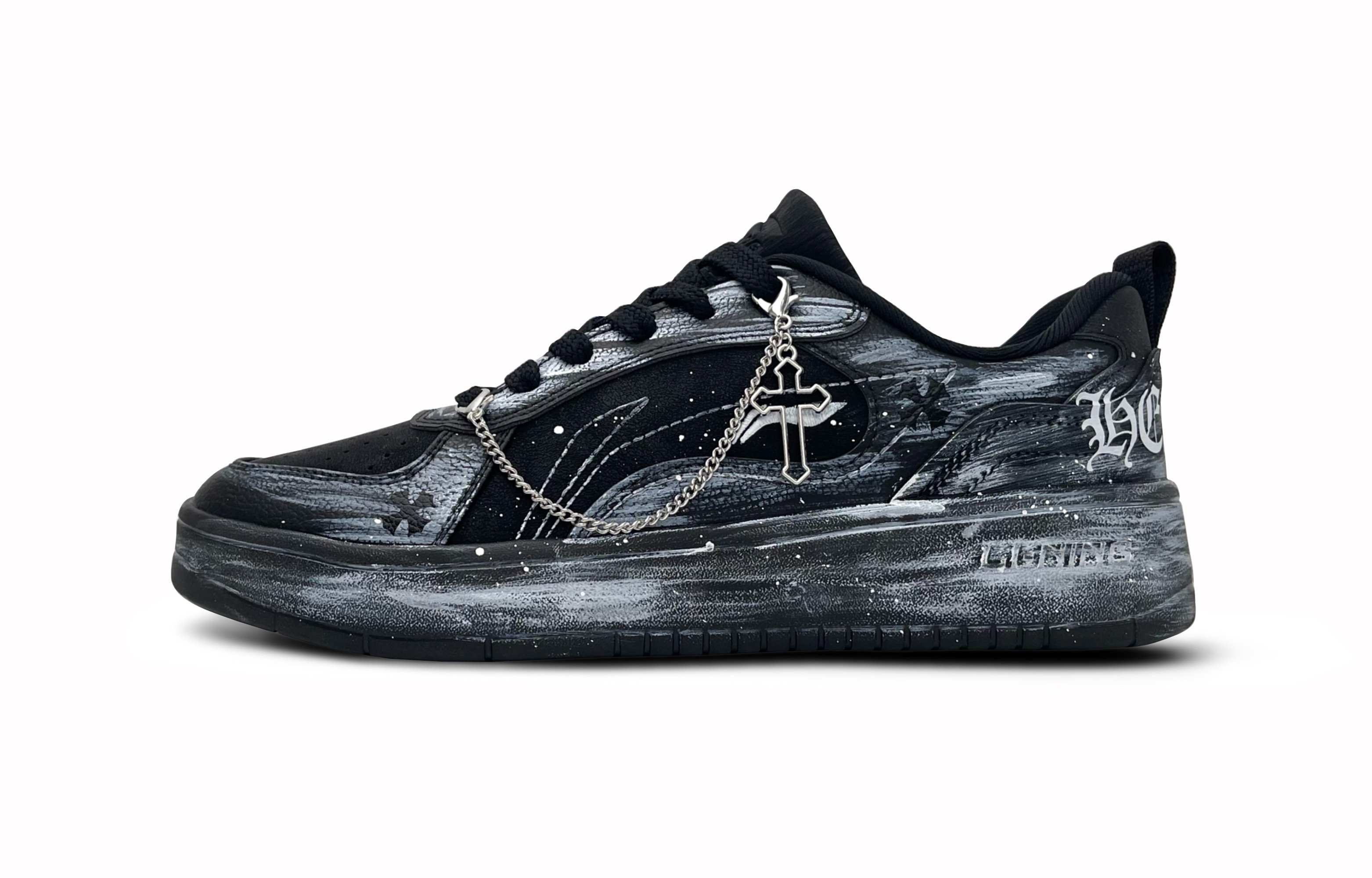 LINING Кроссовки для скейтбординга Spike Years, износостойкие, дышащие, увеличивающие рост, низкие, мужские, черно-белые
LINING Кроссовки для скейтбординга Spike Years, износостойкие, дышащие, увеличивающие рост, низкие, мужские, черно-белые