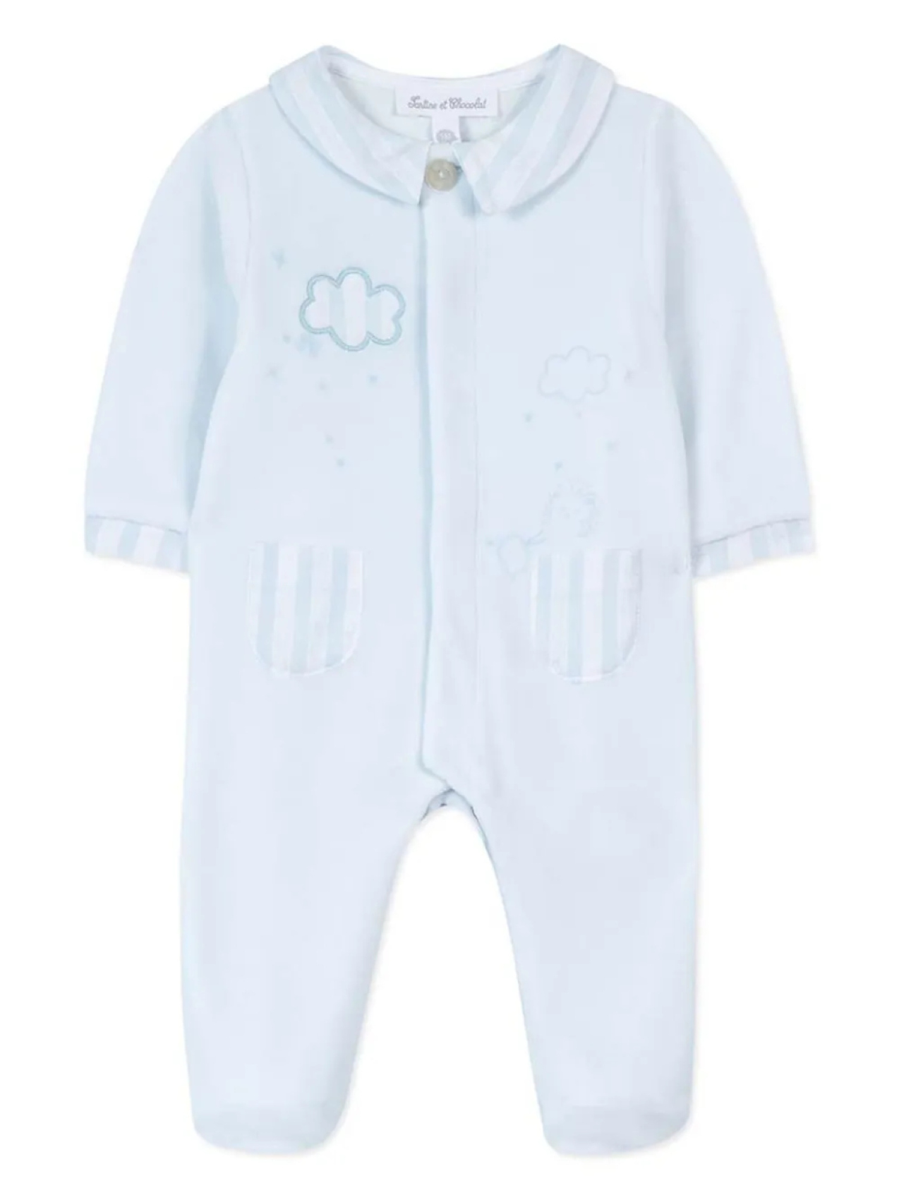 Пижама с вышивкой Tartine Et Chocolat, синий
Пижама с вышивкой Tartine Et Chocolat, синий