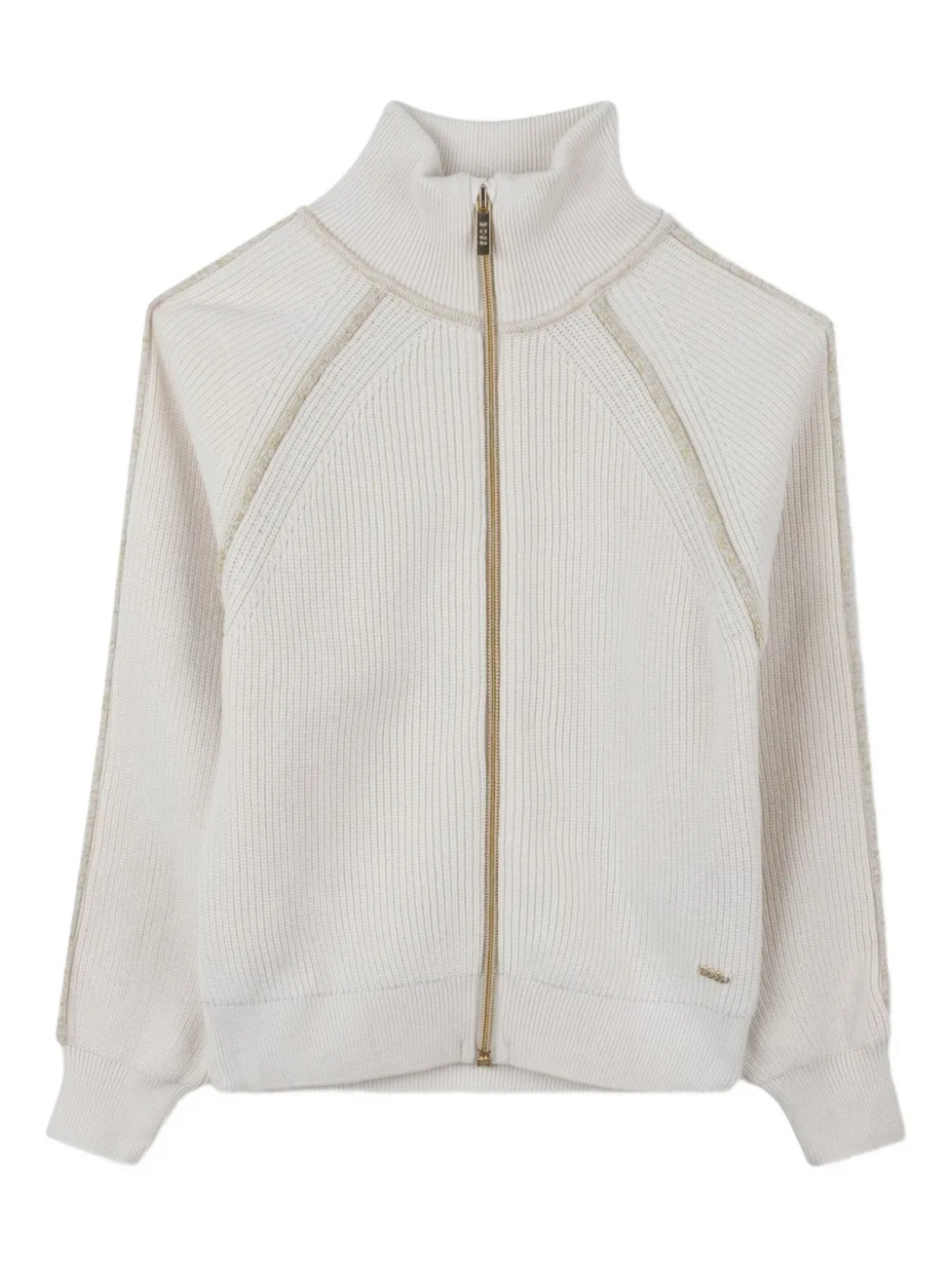 Толстовка с застежкой-молнией в рубчик BOSS Kidswear, нейтральный
Толстовка с застежкой-молнией в рубчик BOSS Kidswear, нейтральный