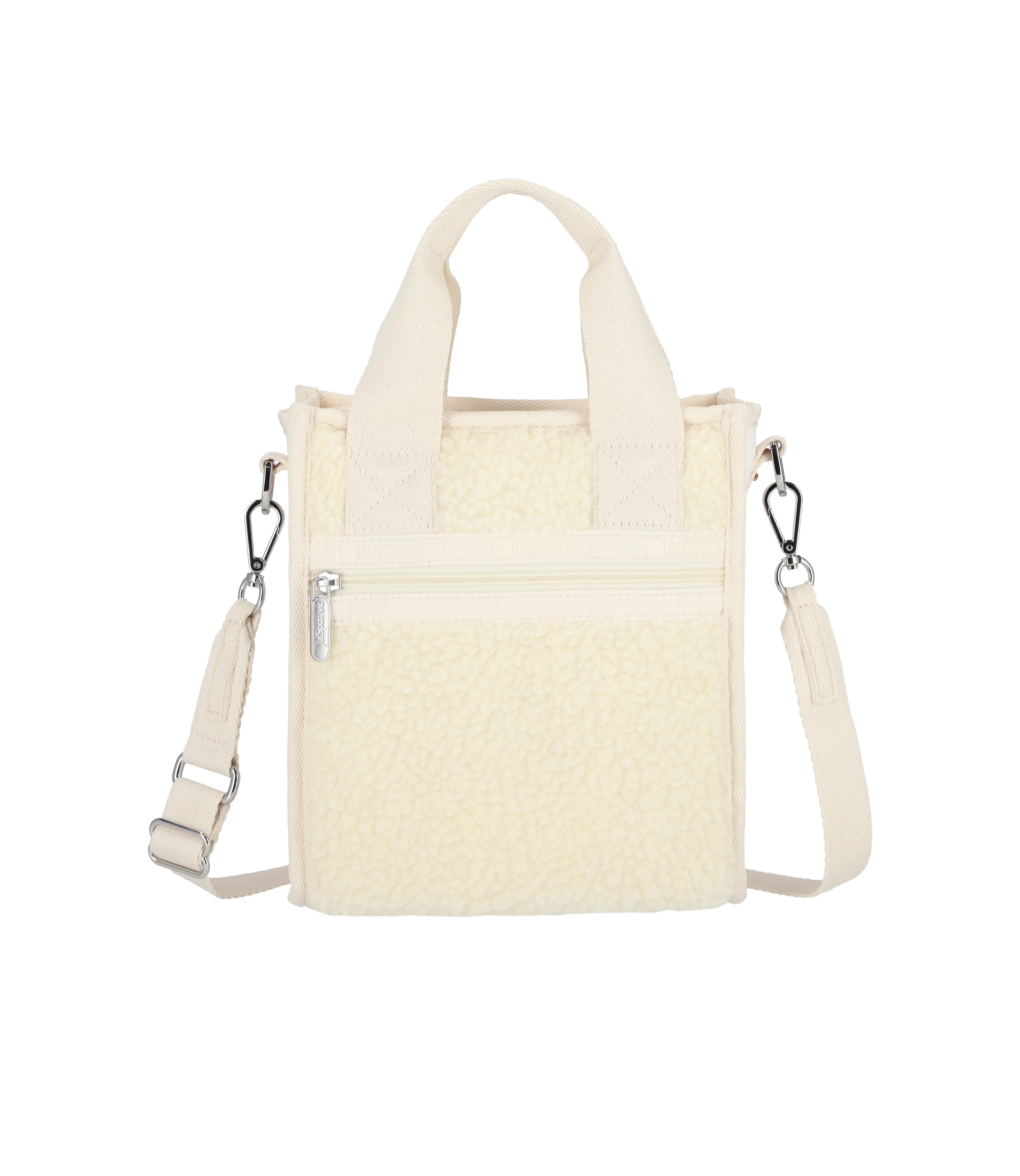 Сумка-тоут Mini North/South из денима LeSportsac, цвет white denim/cream sherpa, Белый, Сумка-тоут Mini North/South из денима LeSportsac, цвет white denim/cream sherpa
Сумка-тоут Mini North/South из денима LeSportsac, цвет white denim/cream sherpa, Белый, Сумка-тоут Mini North/South из денима LeSportsac, цвет white denim/cream sherpa