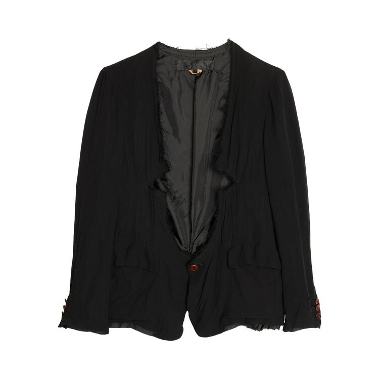 Блейзер Comme Des Garçons Comme des Garçons Deconstructed Reversible Blazer, черный
Блейзер Comme Des Garçons Comme des Garçons Deconstructed Reversible Blazer, черный