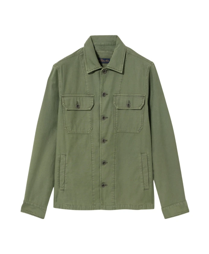 Рубашка-Куртка из хлопчатобумажной ткани с неоднородной текстурой. Brooks Brothers, зеленый
Рубашка-Куртка из хлопчатобумажной ткани с неоднородной текстурой. Brooks Brothers, зеленый