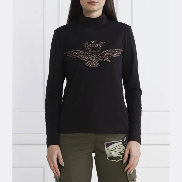 Водолазка стандартного кроя Aeronautica Militare, черный
Водолазка стандартного кроя Aeronautica Militare, черный