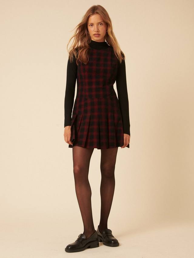 Мини-платье Merida Check из вельвета Nobody's Child, Red/Black
Мини-платье Merida Check из вельвета Nobody's Child, Red/Black