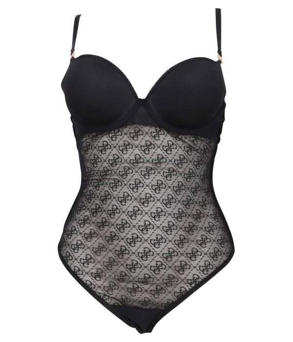 Кружевной бюстгальтер Нора Slim fit Guess Underwear, черный
Кружевной бюстгальтер Нора Slim fit Guess Underwear, черный