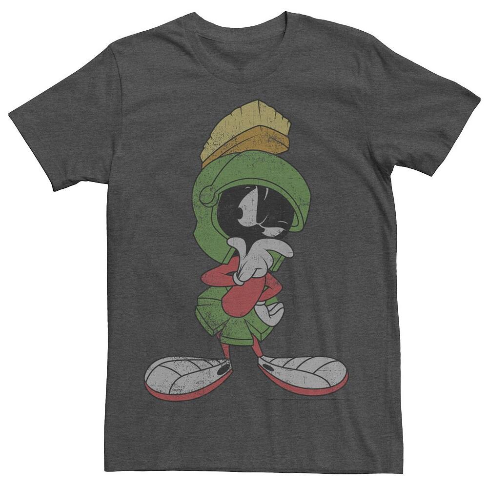 Мужская винтажная футболка с портретом Looney Tunes Marvin The Martian Licensed Character, цвет Charcoal Heather
Мужская винтажная футболка с портретом Looney Tunes Marvin The Martian Licensed Character, цвет Charcoal Heather