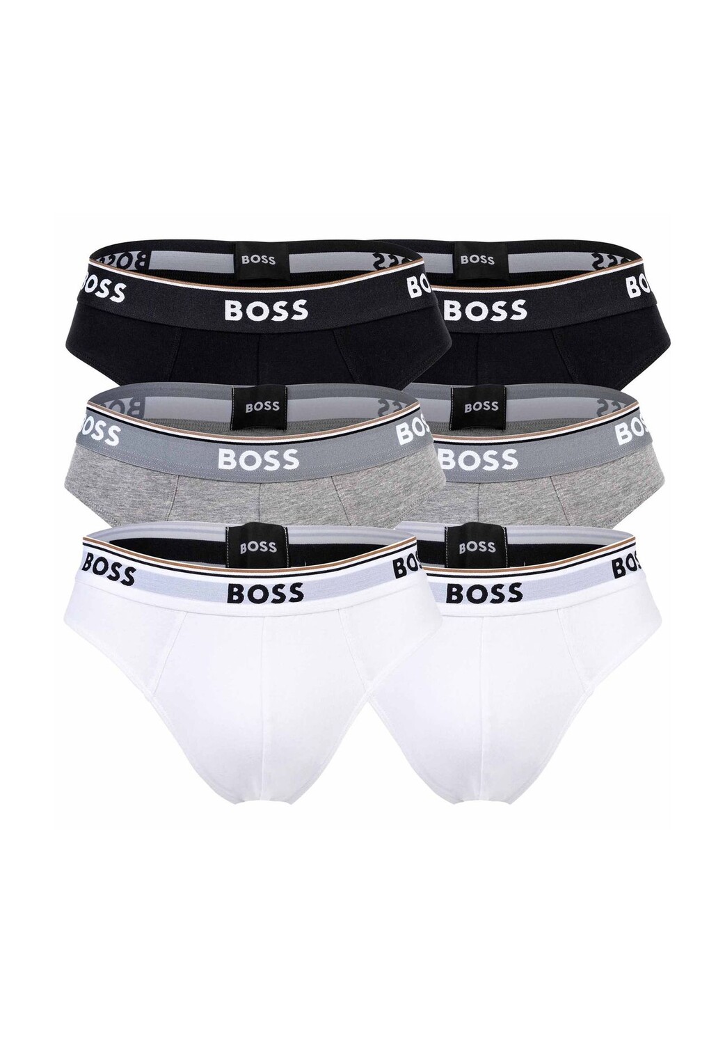 Трусы мужские, 6 шт. в упаковке - Трусы 6P Power, хлопок стрейч, логотип, однотонный BOSS, цвет Grau Schwarz
Трусы мужские, 6 шт. в упаковке - Трусы 6P Power, хлопок стрейч, логотип, однотонный BOSS, цвет Grau Schwarz