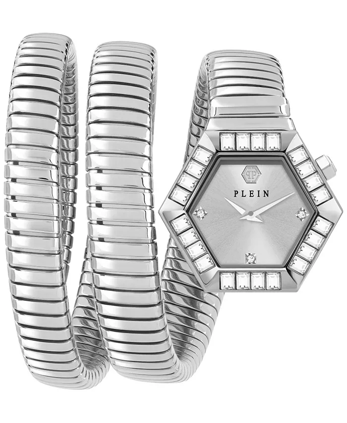 Женские наручные часы-браслет Snake Hexagon из нержавеющей стали, 28 мм Philipp Plein
Женские наручные часы-браслет Snake Hexagon из нержавеющей стали, 28 мм Philipp Plein