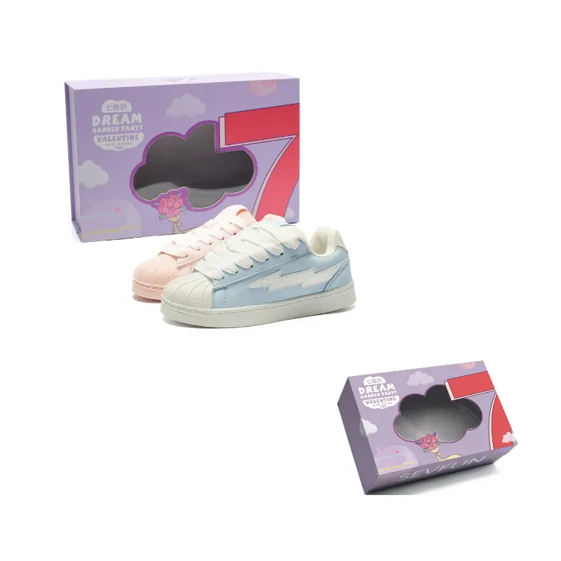 7 SEVFUN Низкие скейтерские кроссовки унисекс в коробке розовые и голубые непарные, цвет Pink Blue Mismatched
7 SEVFUN Низкие скейтерские кроссовки унисекс в коробке розовые и голубые непарные, цвет Pink Blue Mismatched