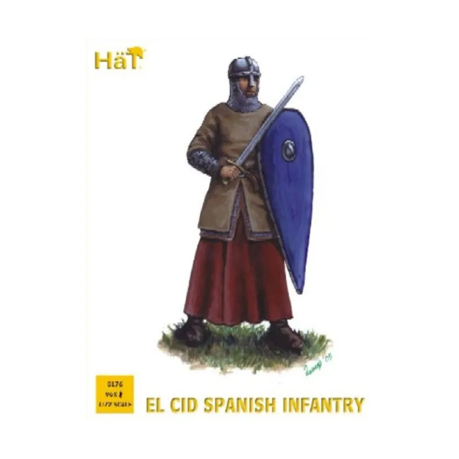Эль Сид Испанская пехота, Historical Plastic Military Figures - Medieval (1:72) (Hat Industries)
Эль Сид Испанская пехота, Historical Plastic Military Figures - Medieval (1:72) (Hat Industries)