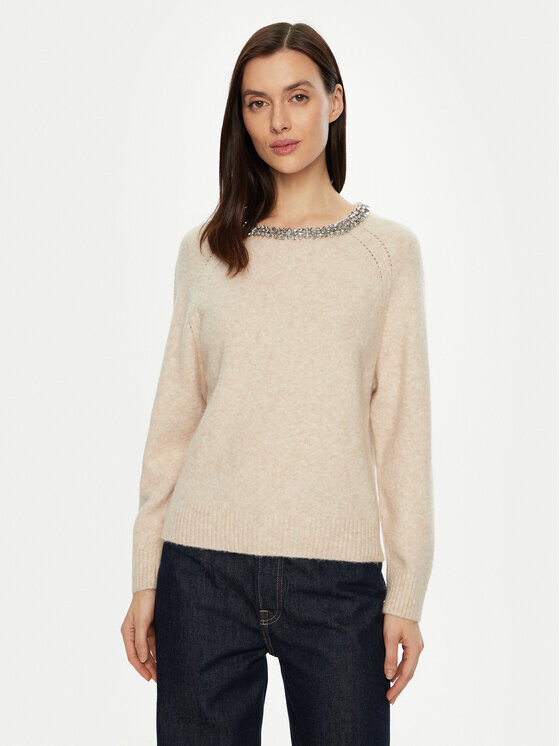 Свитер обычного кроя Morgan, бежевый
Свитер обычного кроя Morgan, бежевый