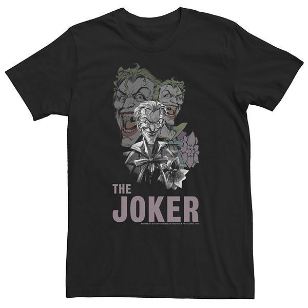 Футболка Big & Tall DC Comics Batman The Joker Three Smiles Licensed Character
Футболка Big & Tall DC Comics Batman The Joker Three Smiles Licensed Character