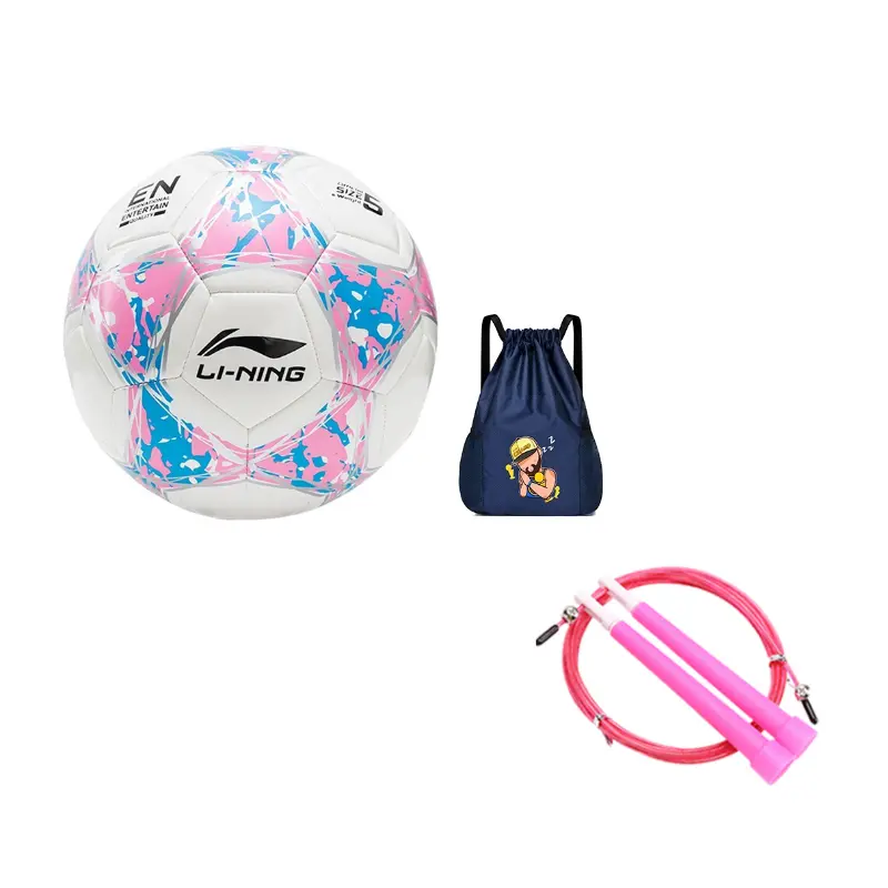 LINING Размер 5 футбольный мяч TPU машинной строчки унисекс белый розовый синий
LINING Размер 5 футбольный мяч TPU машинной строчки унисекс белый розовый синий
