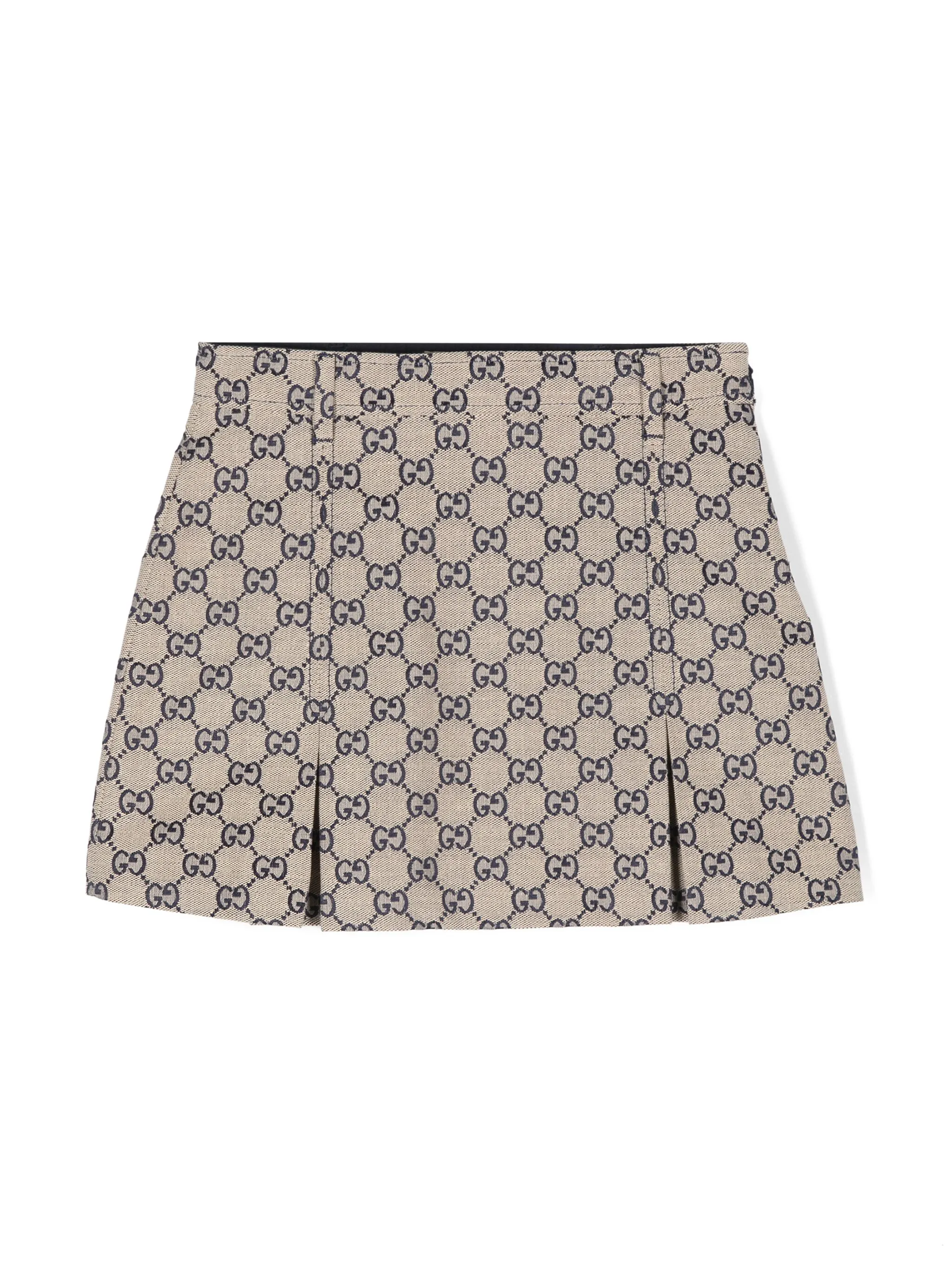 Юбка с логотипом GG Gucci Kids, бежевый
Юбка с логотипом GG Gucci Kids, бежевый