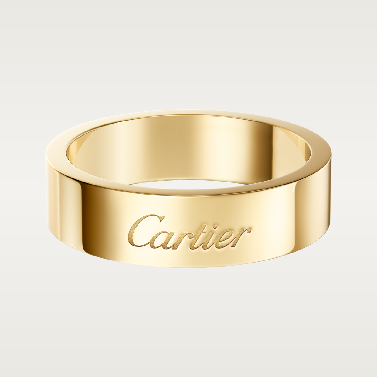 Обручальное кольцо Cartier Alliance C de Cartier, ширина 5 мм, желтое золото