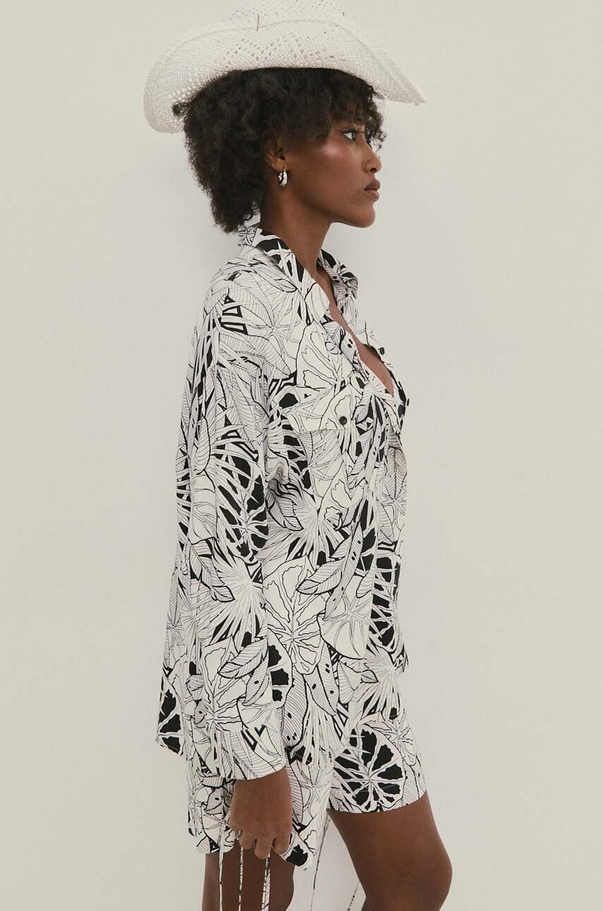 Льняная рубашка Answear Lab, белый
Льняная рубашка Answear Lab, белый