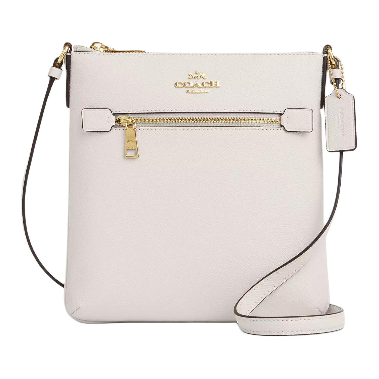 Кожаная папка для документов через плечо миниатюрная женская мел белый COACH
Кожаная папка для документов через плечо миниатюрная женская мел белый COACH