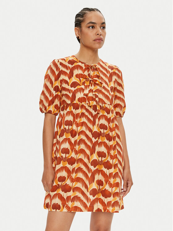 Летнее платье regular fit TB2447 Vicolo, оранжевый
Летнее платье regular fit TB2447 Vicolo, оранжевый