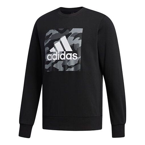 Толстовка logo printing camouflage loose sports round neck pullover black Adidas, черный
Толстовка logo printing camouflage loose sports round neck pullover black Adidas, черный