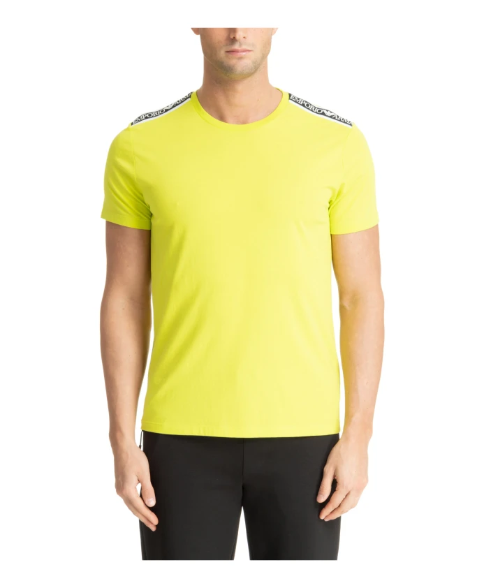 Простая футболка с логотипом для купальника Emporio Armani, желтый
Простая футболка с логотипом для купальника Emporio Armani, желтый