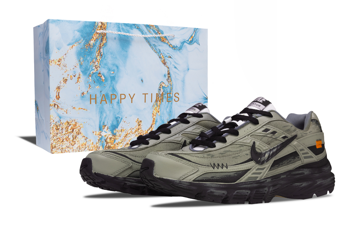 Nike Initiator Cushioning, Wear Resistant Low top Casual Training Running Shoes мужские серый черный оранжевый
Nike Initiator Cushioning, Wear Resistant Low top Casual Training Running Shoes мужские серый черный оранжевый