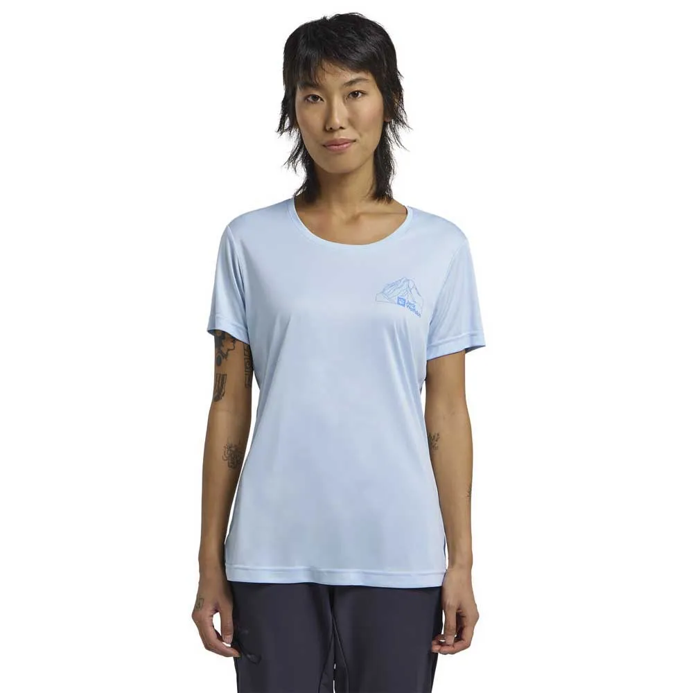 Футболка с коротким рукавом Jack Wolfskin Peak Graphic, синий
Футболка с коротким рукавом Jack Wolfskin Peak Graphic, синий