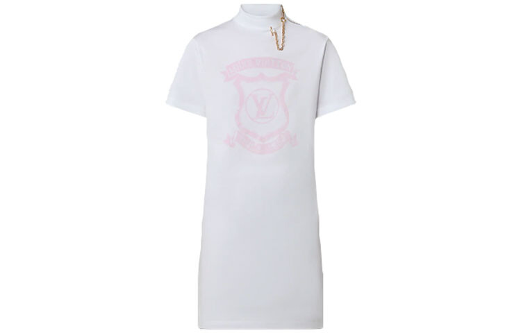 Платье с короткими рукавами женское белое Louis Vuitton
Платье с короткими рукавами женское белое Louis Vuitton