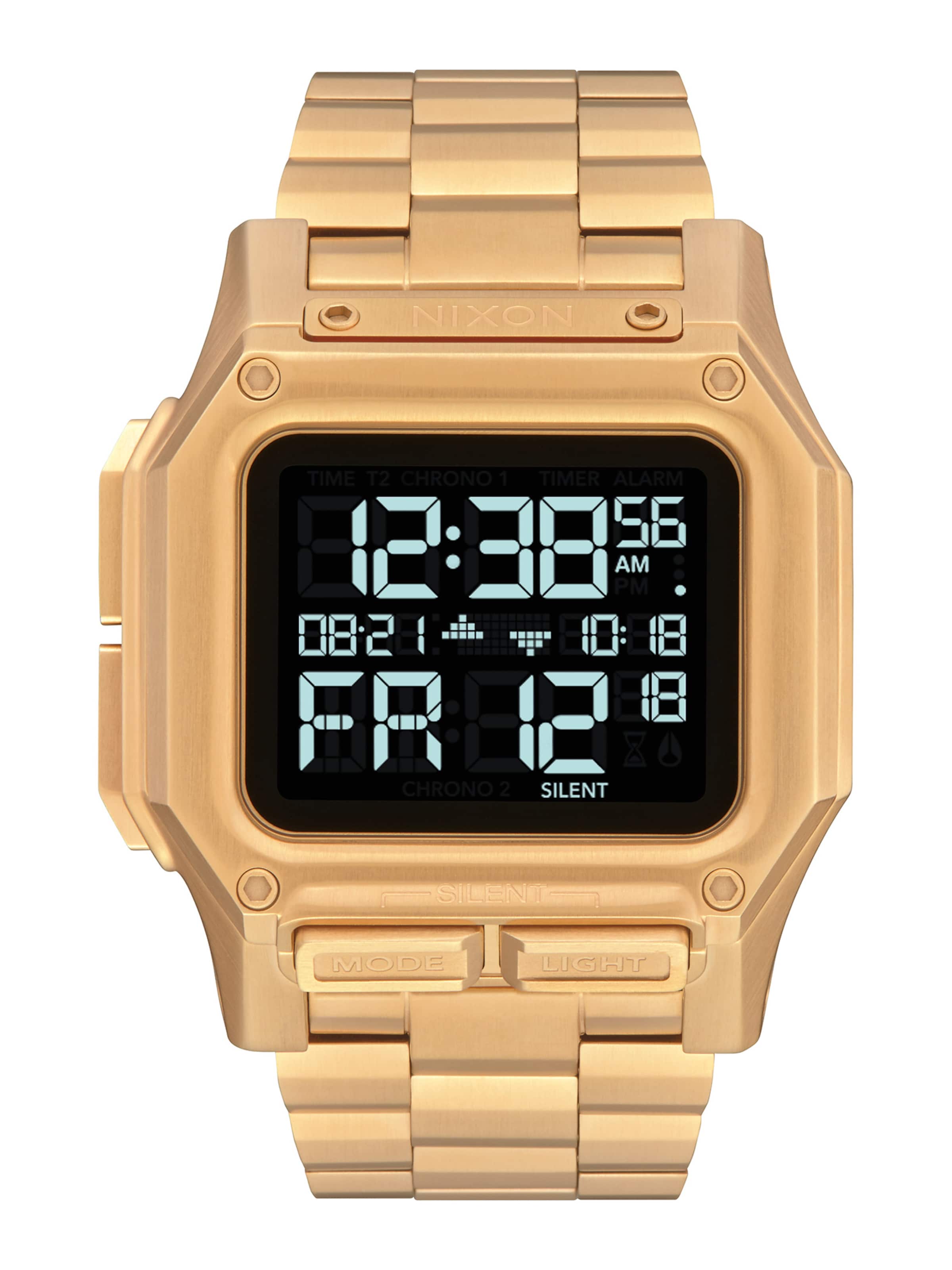 Nixon Цифровые часы 'Regulus SS' в золоте
Nixon Цифровые часы 'Regulus SS' в золоте