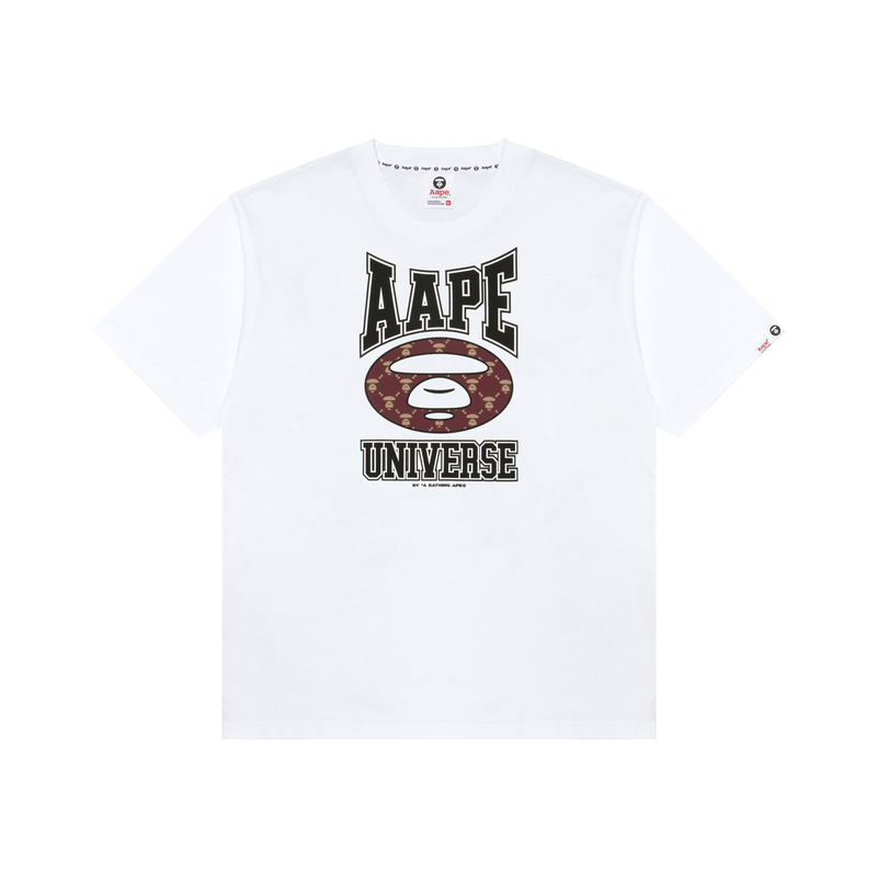 Футболка с принтом от A Bathing APE Aape, белый
Футболка с принтом от A Bathing APE Aape, белый